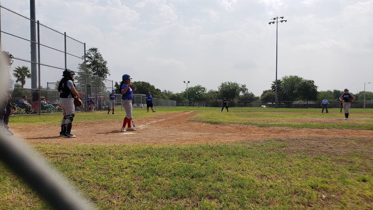 Ball fields at Hollis Rutledge Northwest Park near Palmhurst, Texas — part of Ground Patrol's Palmhurst pet waste removal service area